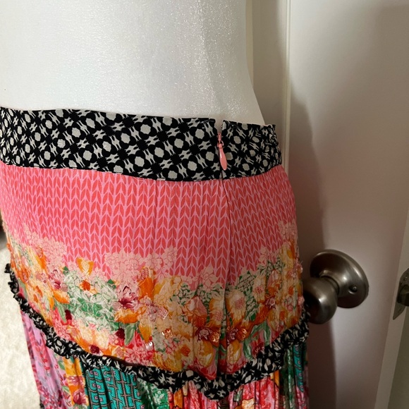 EUC Bhanuni by Jyoti Anthropologie Skirt 8 - Picture 8 of 11
